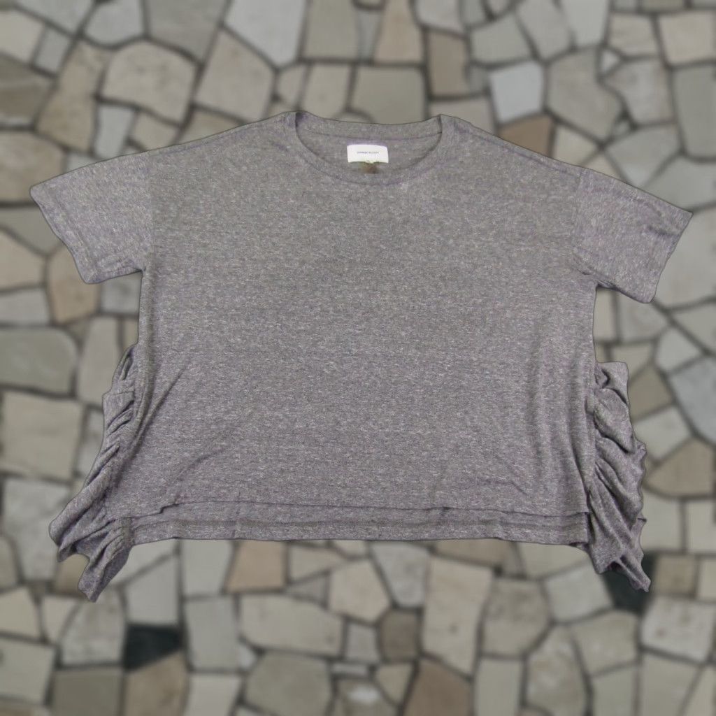 Vintage VINTAGE Current/Elliott Shirt Womens M Gray Crewneck Tee Short Sleeve Triblend Knit Size M / US 6-8 / IT 42-44 - 1 Thumbnail