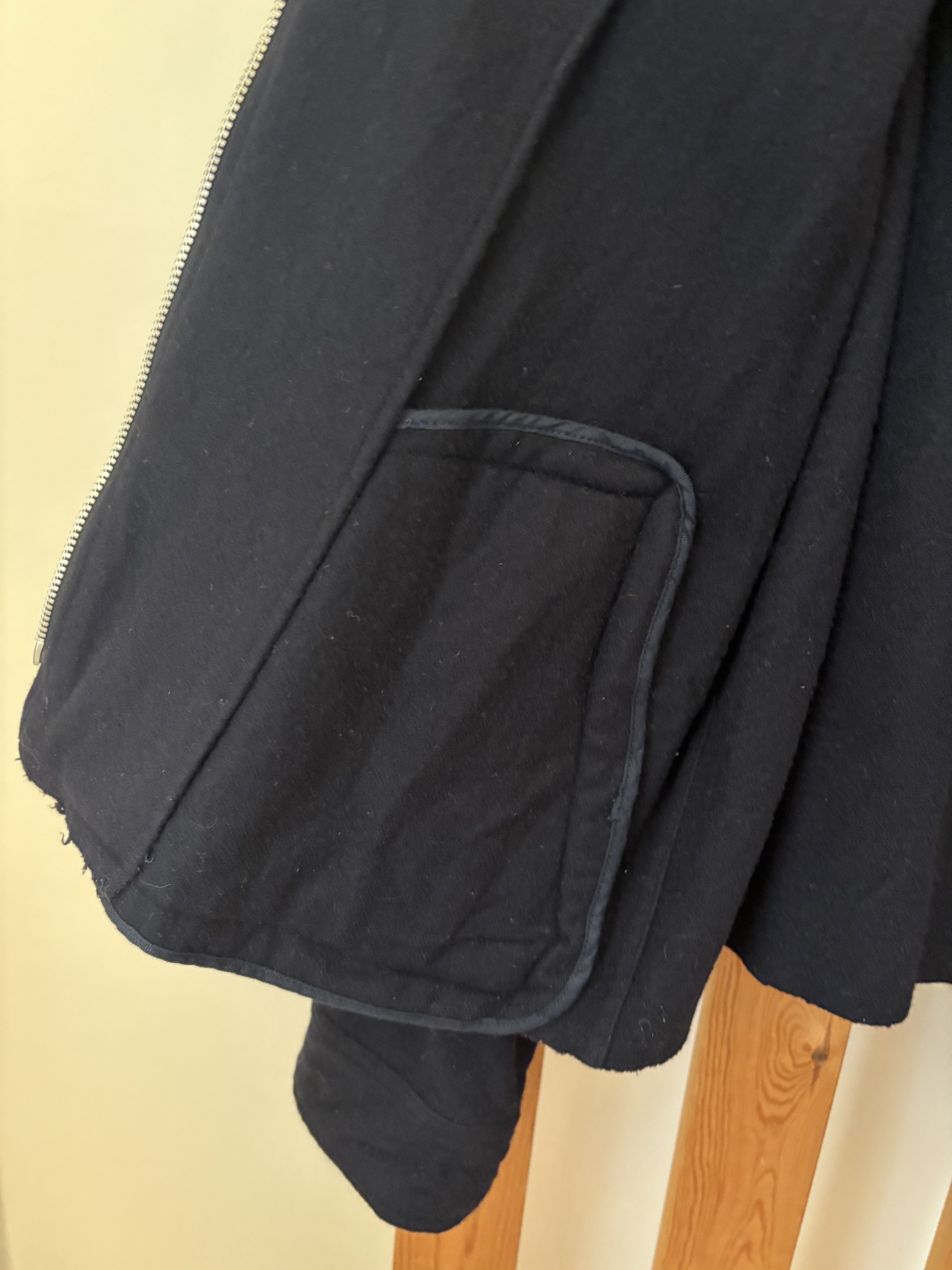 Comme des Garcons Homme Plus AW93 Cropped Wool Zip Jacket Size US L / EU 52-54 / 3 - 7 Thumbnail