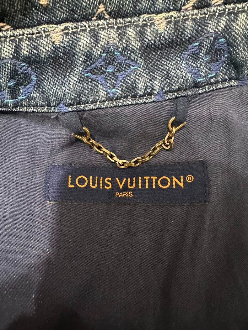 Louis Vuitton Louis Vuitton Full-print denim short sleeve 2502-Nextarrow Size US XXL / EU 58 / 5 - 2 Thumbnail