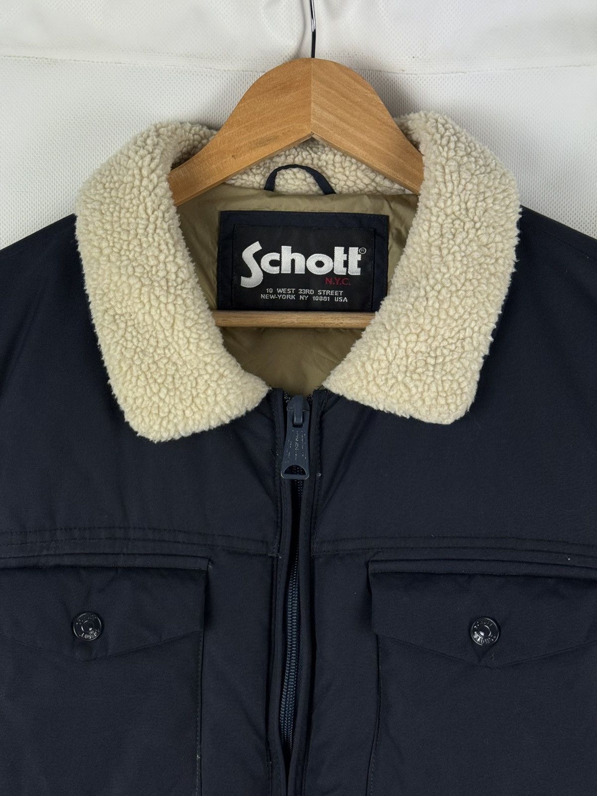 Schott Schott NYC Men’s Down Puffer Jacket Size XL USA Size US XL / EU 56 / 4 - 6 Thumbnail