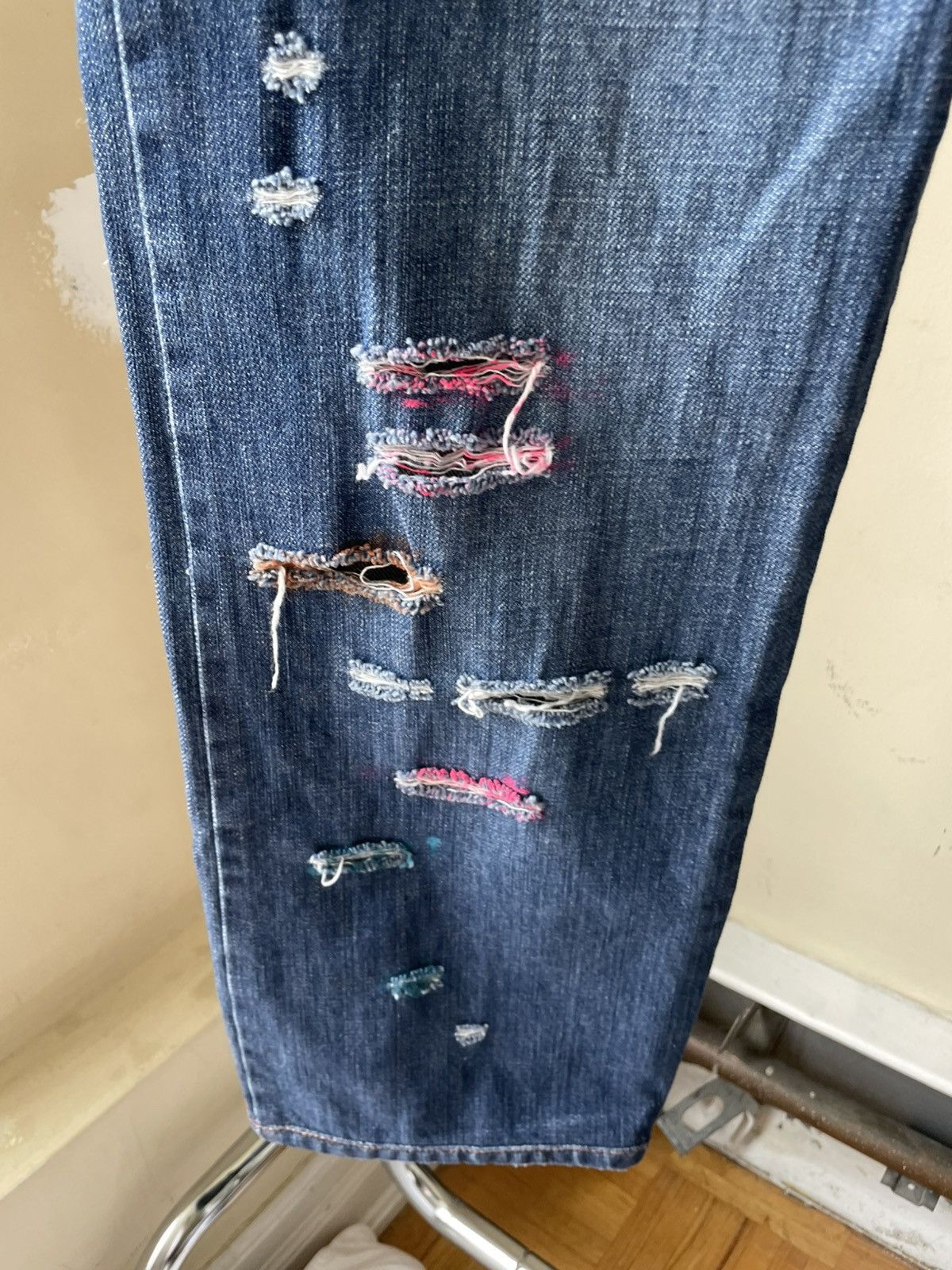 Dolce & Gabbana Dolce & Gabbana Baggy Distressed Jean Size 30" / US 8 / IT 44 - 8 Thumbnail