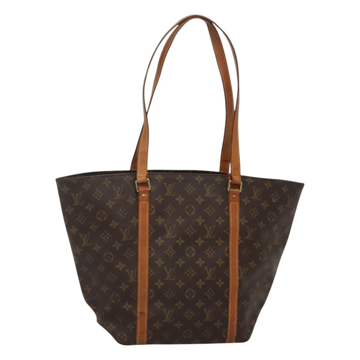 LOUIS VUITTON Monogram Sac Shopping Tote Bag M51108