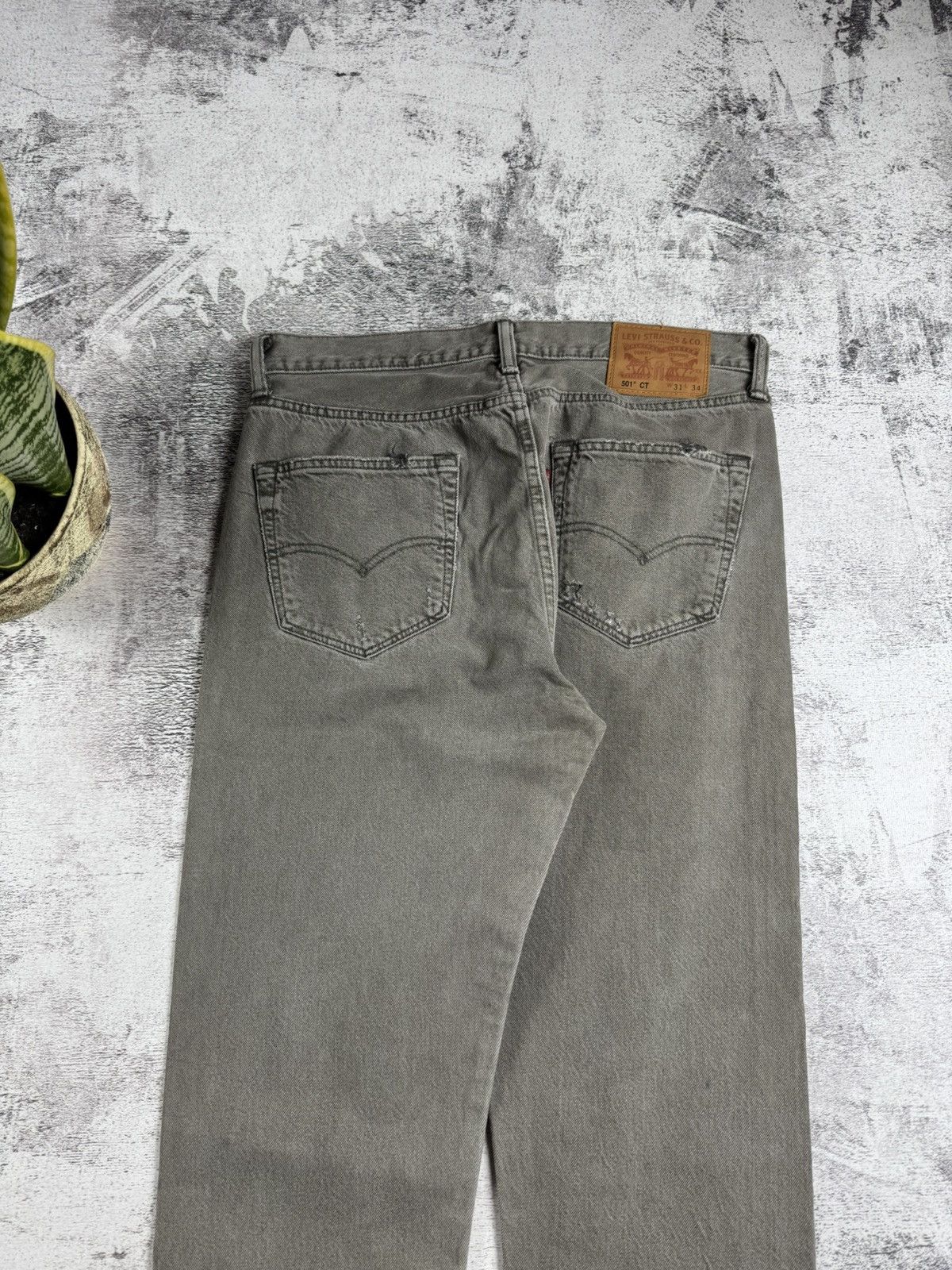 Levi's Vintage Levis 501 CT 31/34 Straight USA Jeans Pants Trousers Size US 31 - 19 Thumbnail