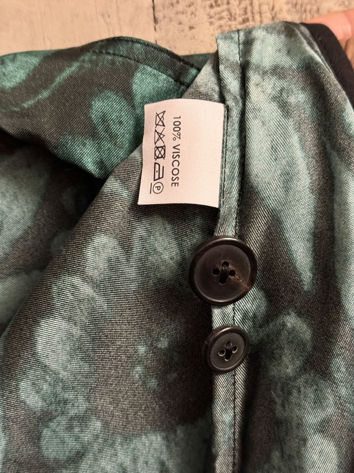 Dries Van Noten dries van noten runway printed blazer jacket 46 Size 46S - 3 Thumbnail