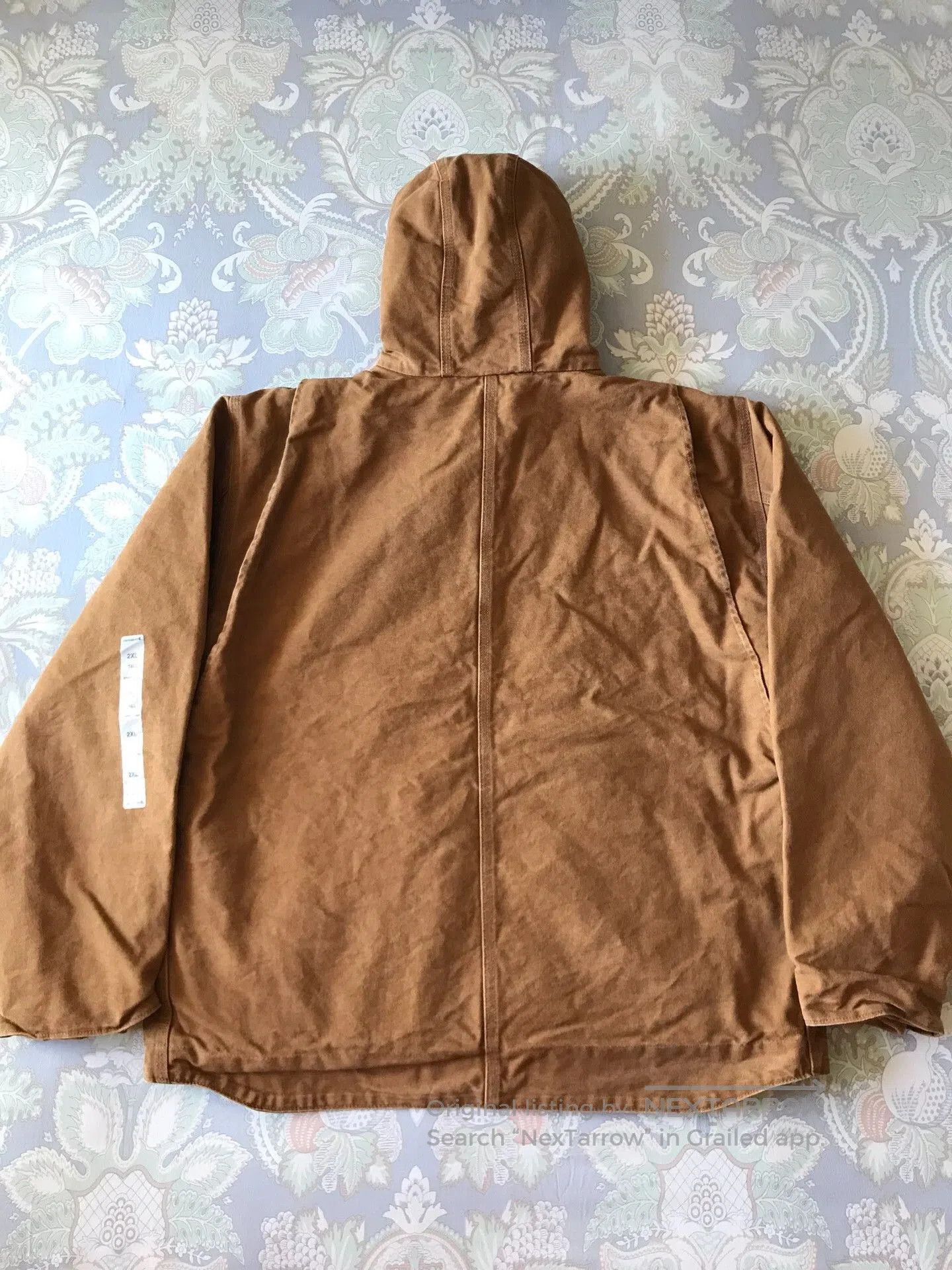 Carhartt Carhartt J141 Classic Brown Hooded Jacket. Size US XXL / EU 58 / 5 - 2 Thumbnail