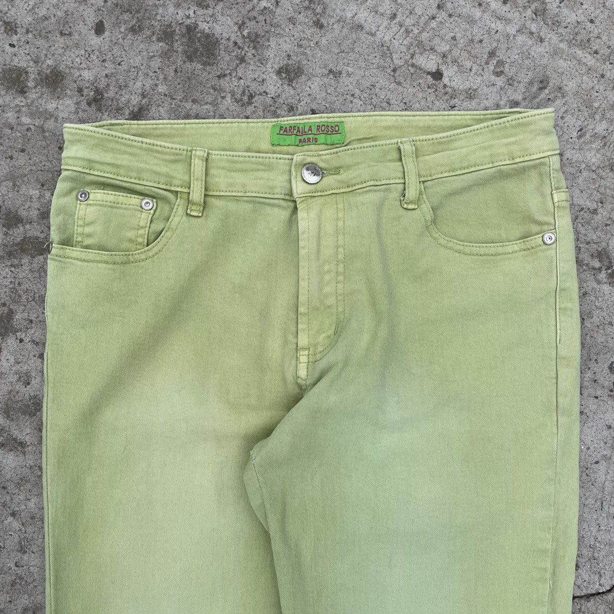 Italic VTG Custom Very Rare Italia Farfalla Rosso Paris Siz M Jeans Size 30" / US 8 / IT 44 - 5 Thumbnail