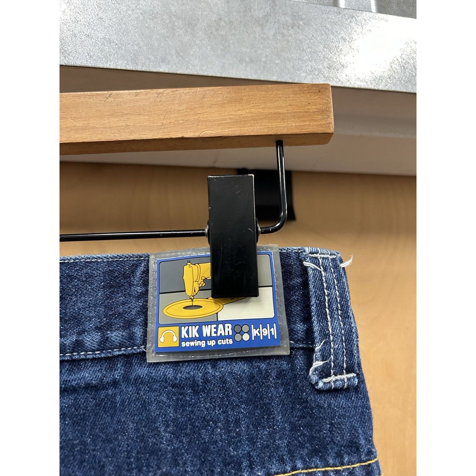 Vintage Y2K Kikwear Cargo Rave Jeans Wide Leg Baggy 30x33 Opening 21 Size US 30 / EU 46 - 6 Thumbnail