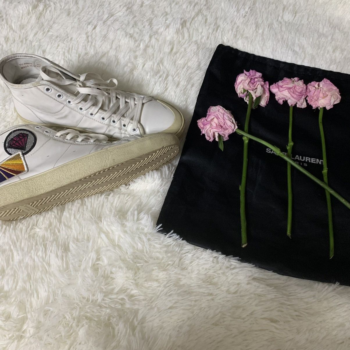 Saint Laurent Paris 16ss Diamond board shoes Size US 9 / EU 42 - 9 Thumbnail