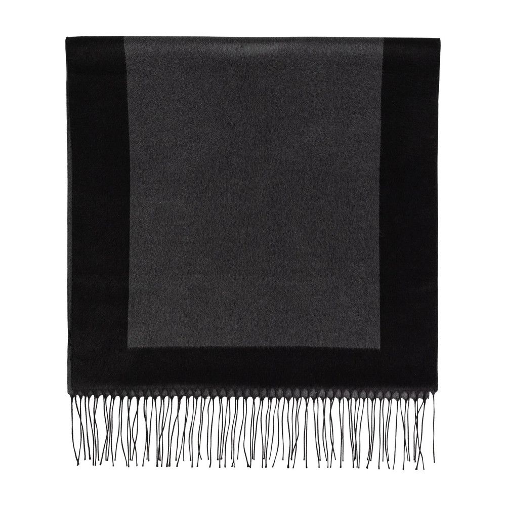 Saint Laurent Paris Saint Laurent GREY Scarves Size ONE SIZE - 1 Thumbnail