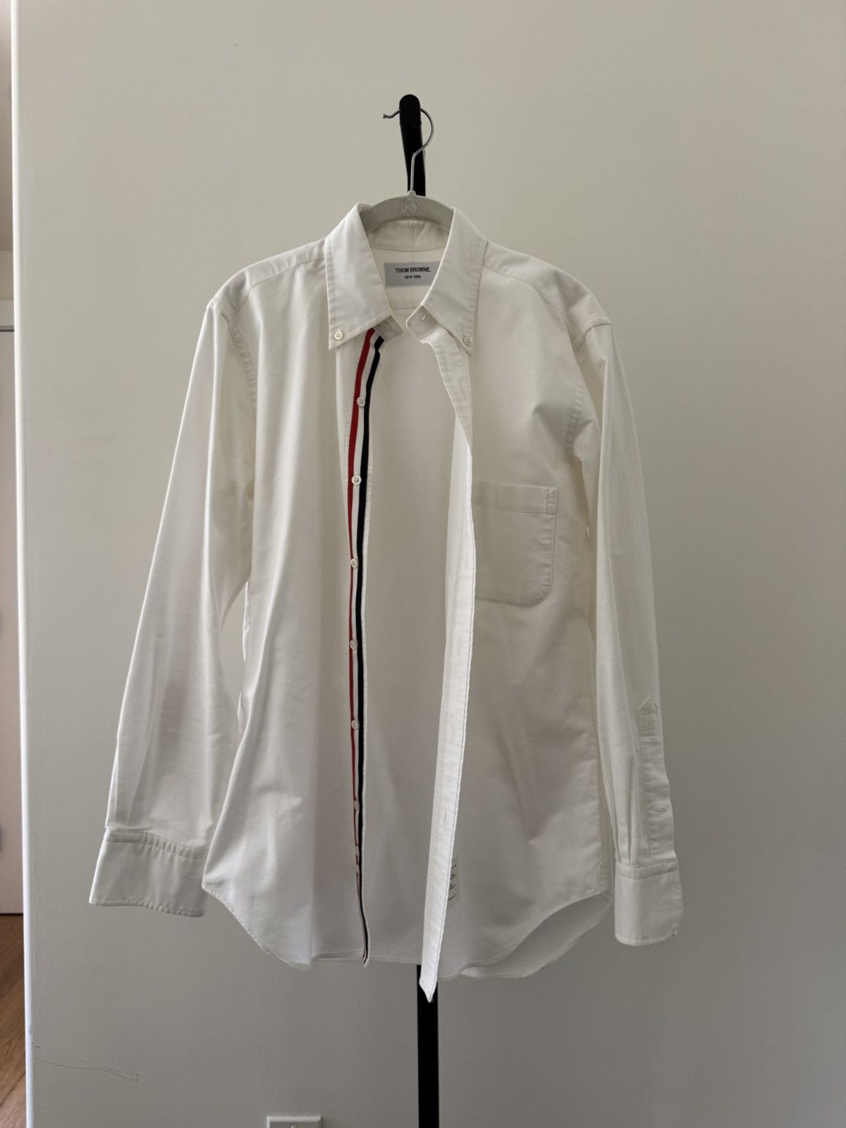 Thom Browne Thom Browne white Oxford shirt Size US M / EU 48-50 / 2 - 1 Thumbnail