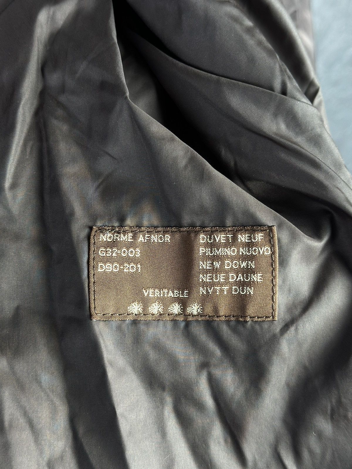 Moncler × Vintage Vintage Moncler Puffer Down Long Brown Jacket Size XS / US 0-2 / IT 36-38 - 11 Thumbnail