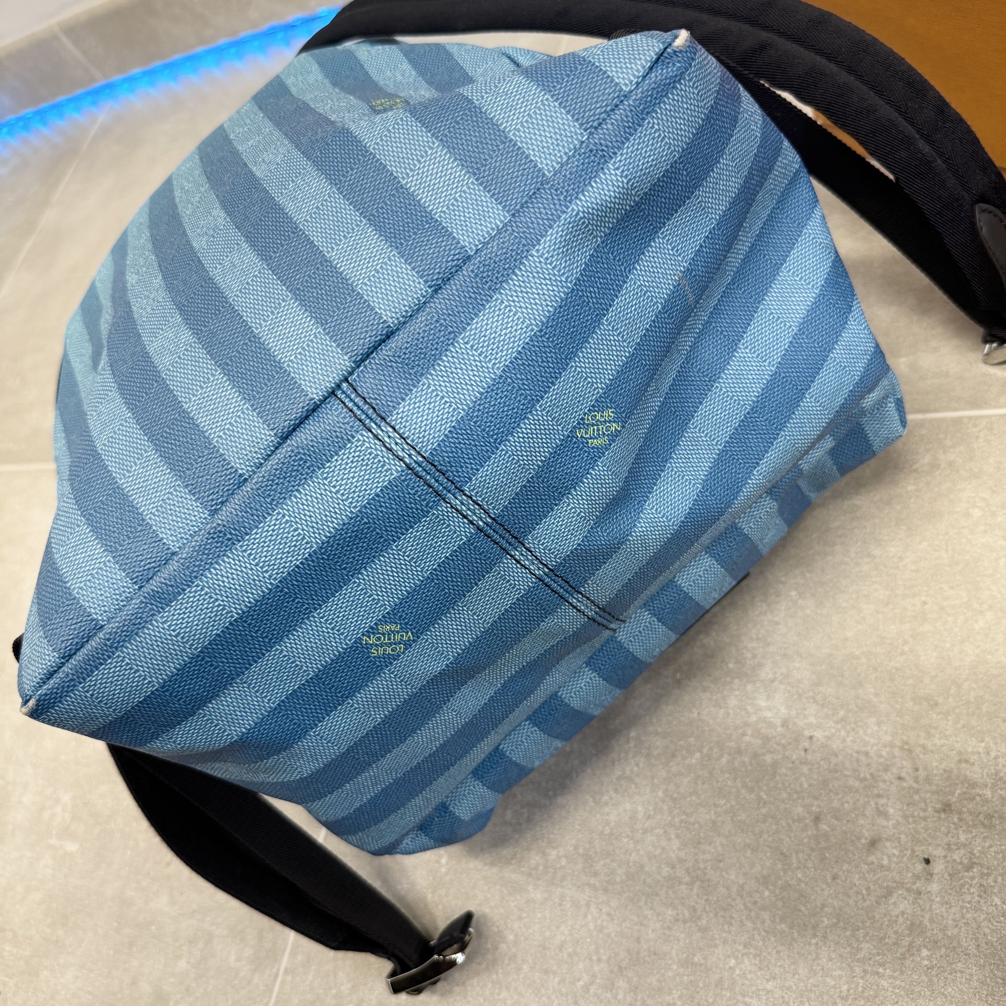 Louis Vuitton Louis Vuitton M59913 Discovery Backpack In Blue RRP £2290 Size ONE SIZE - 5 Thumbnail