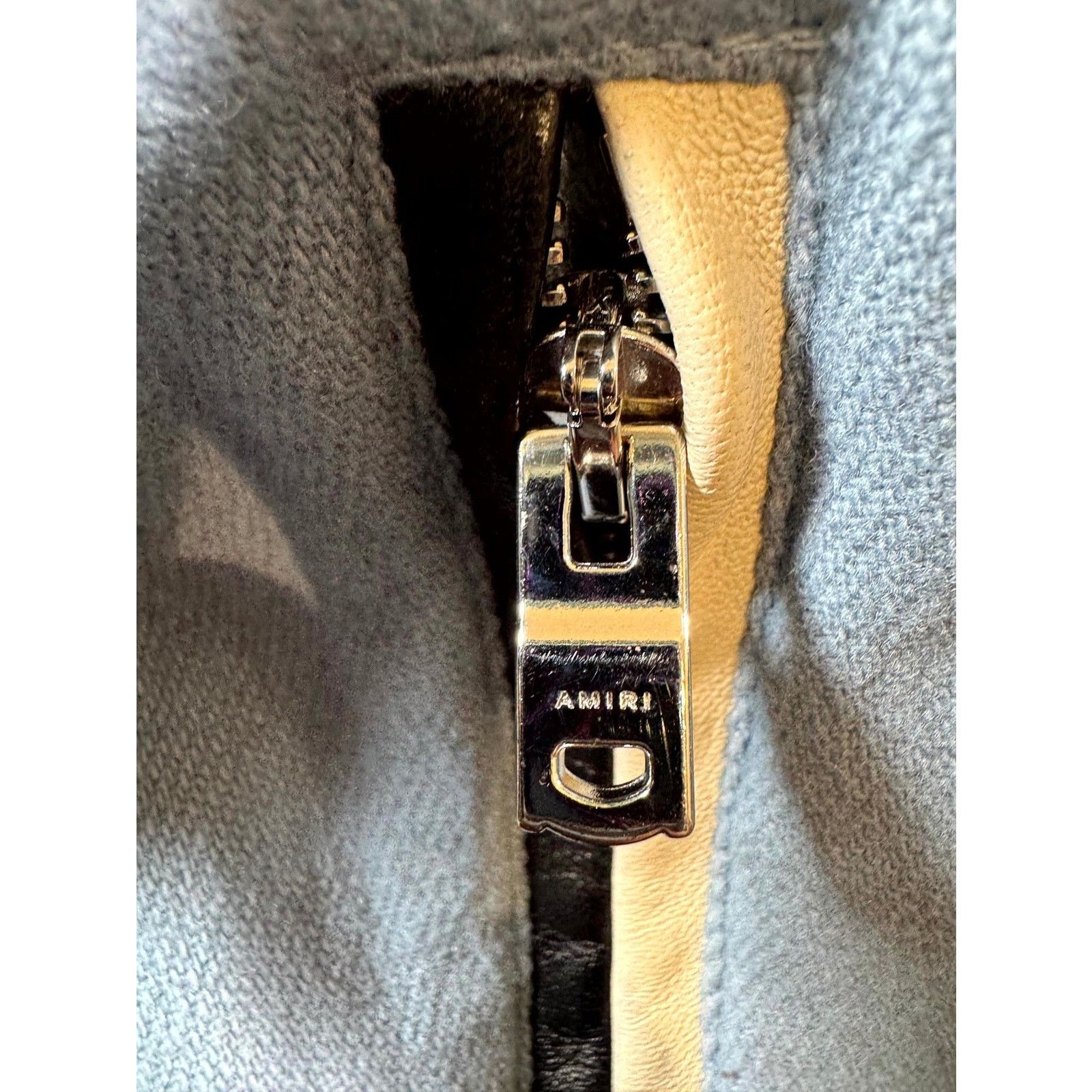 Amiri Amiri Bone Varsity Blue & Cream Jacket Size US L / EU 52-54 / 3 - 6 Thumbnail