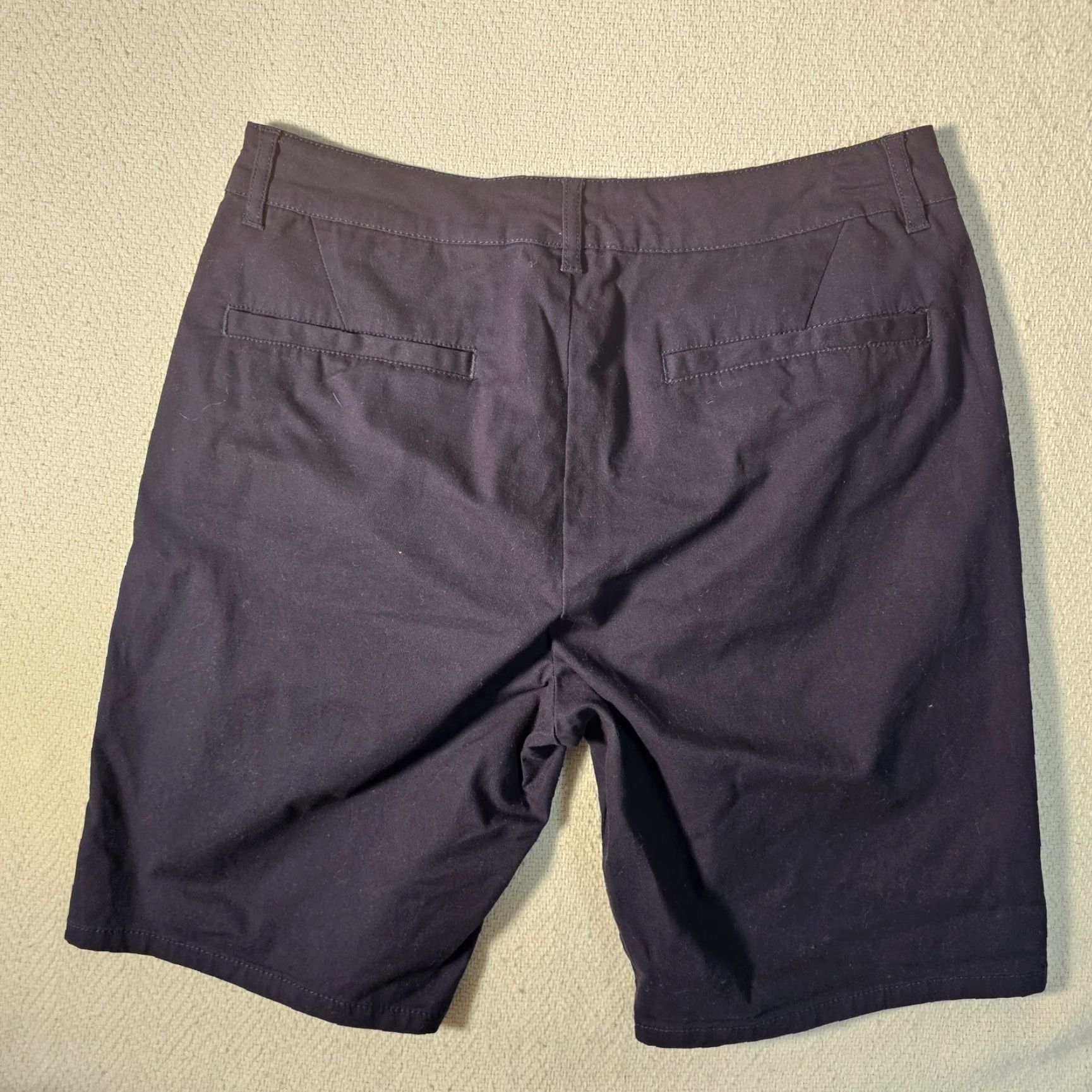 Asos VINTAGE ASOS Design Skinny Chino Shorts Men 32 Navy Blue Casual Outdoor Beach Slim Fit Size US 32 / EU 48 - 7 Thumbnail
