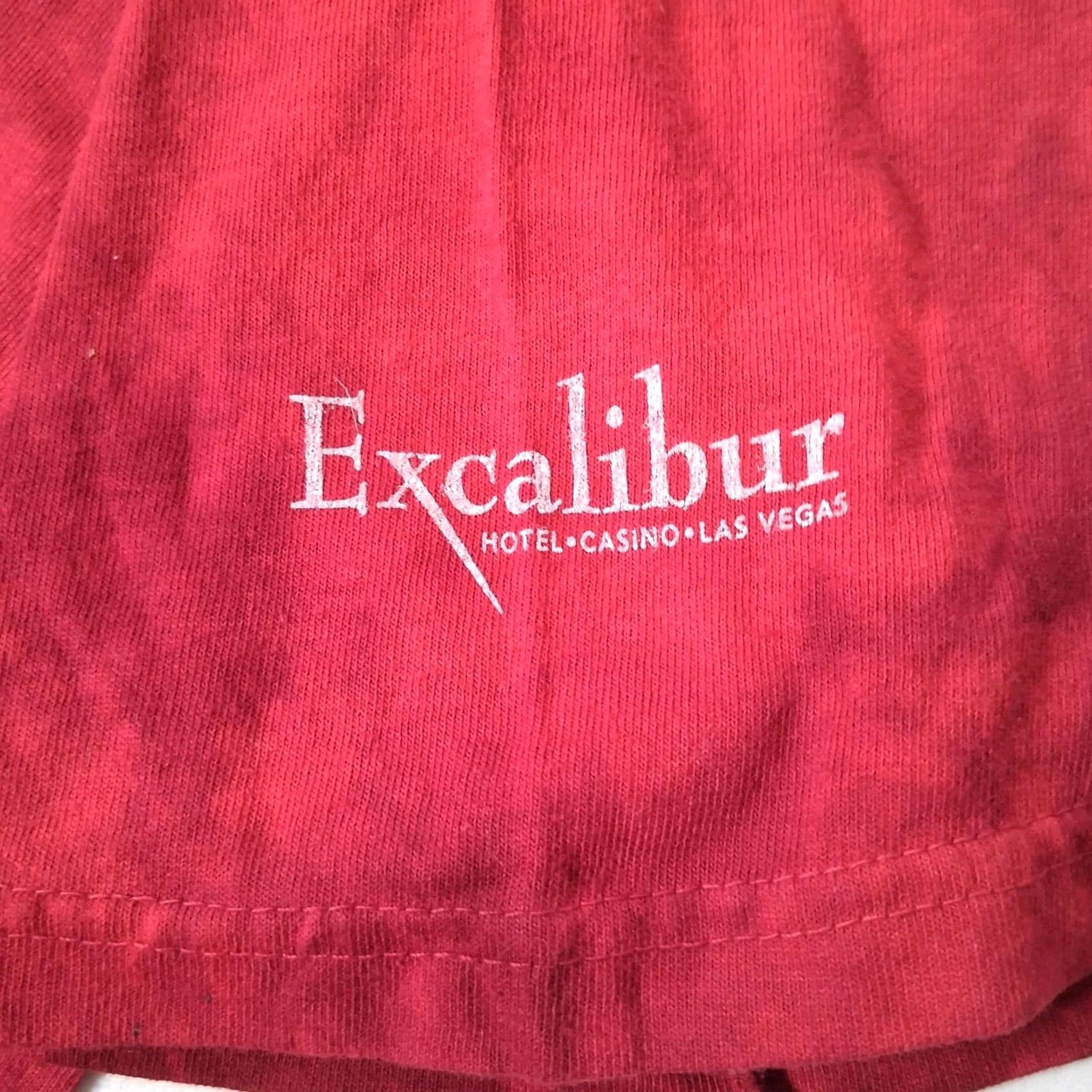 The Mountain VINTAGE The Mountain Flaming Skull Shirt L Red Excalibur Casino Las Vegas 2005 Penfound Mens Size US L / EU 52-54 / 3 - 7 Thumbnail