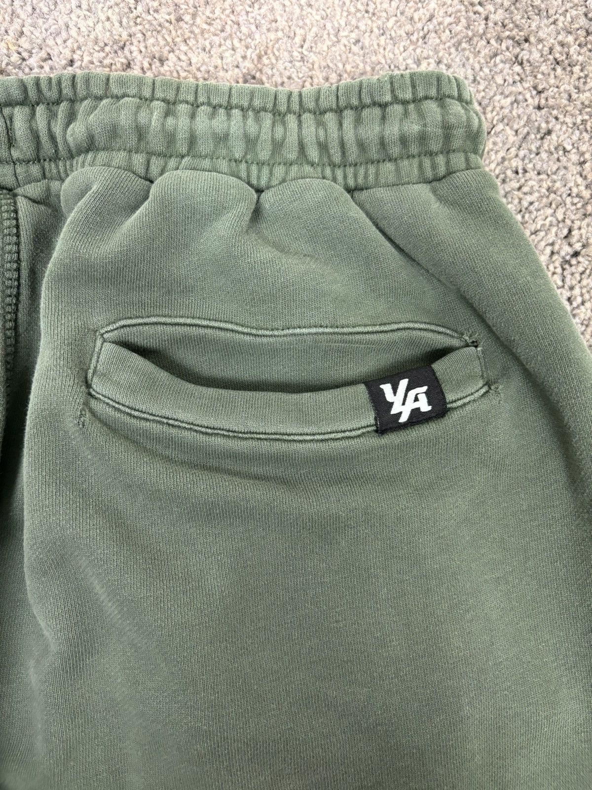 YoungLA Green youngla sweatpants joggers Size US 30 / EU 46 - 4 Thumbnail