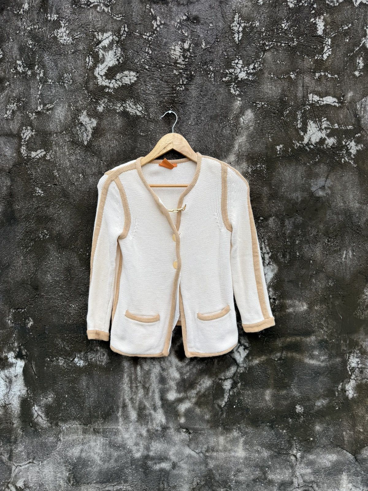 Tory Burch Tory Burch Knitted Cardigan Size S / US 4 / IT 40 - 1 Thumbnail