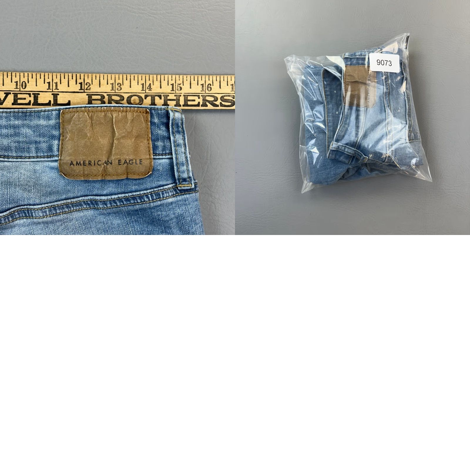American Eagle Outfitters American Eagle Jeans Mens 31x31 Light Wash Denim Next Level Flex Slim Casual Size US 31 - 9 Thumbnail