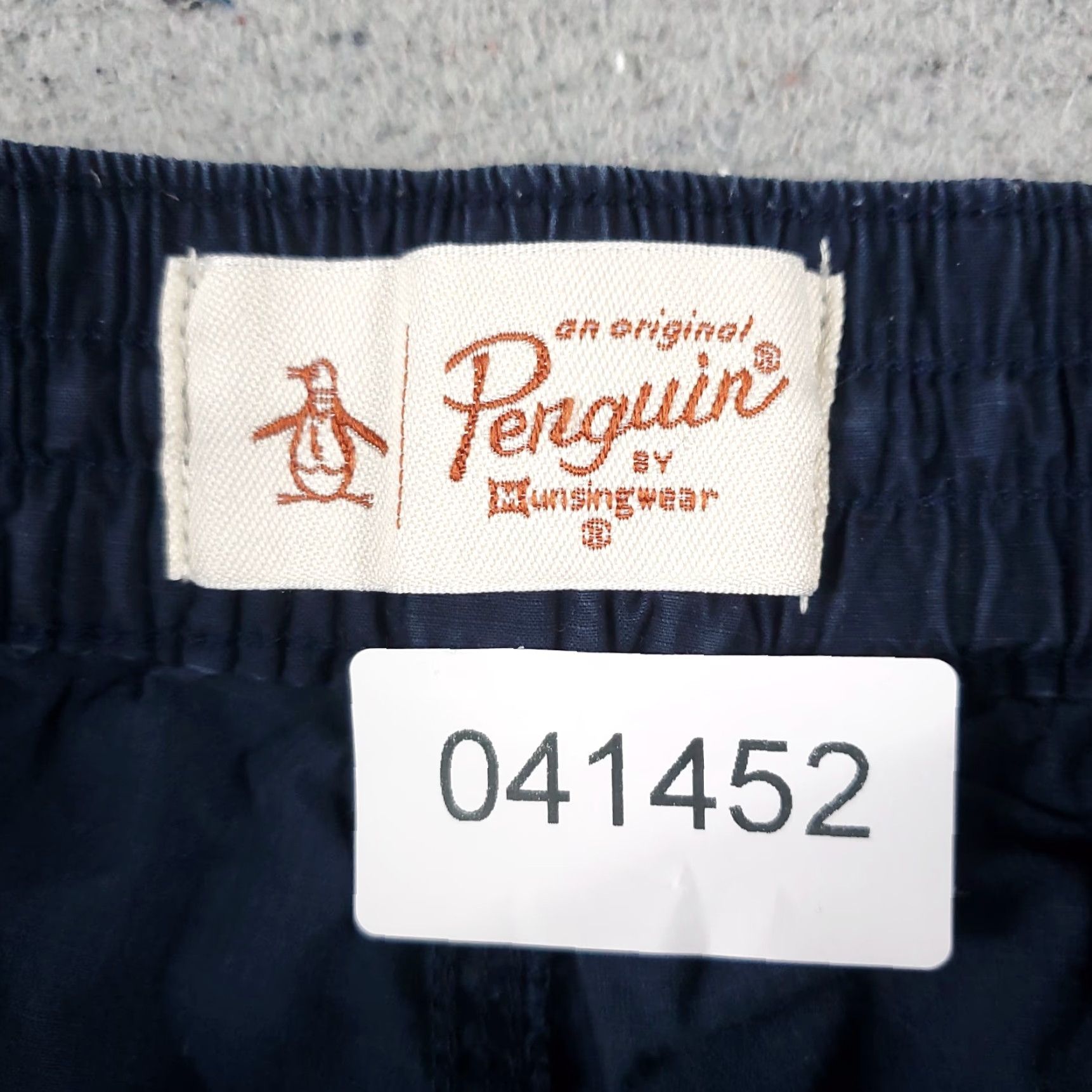 Vintage Penguin Shorts Mens Medium Blue Beach Swim Trunks Size US 31 - 8 Thumbnail