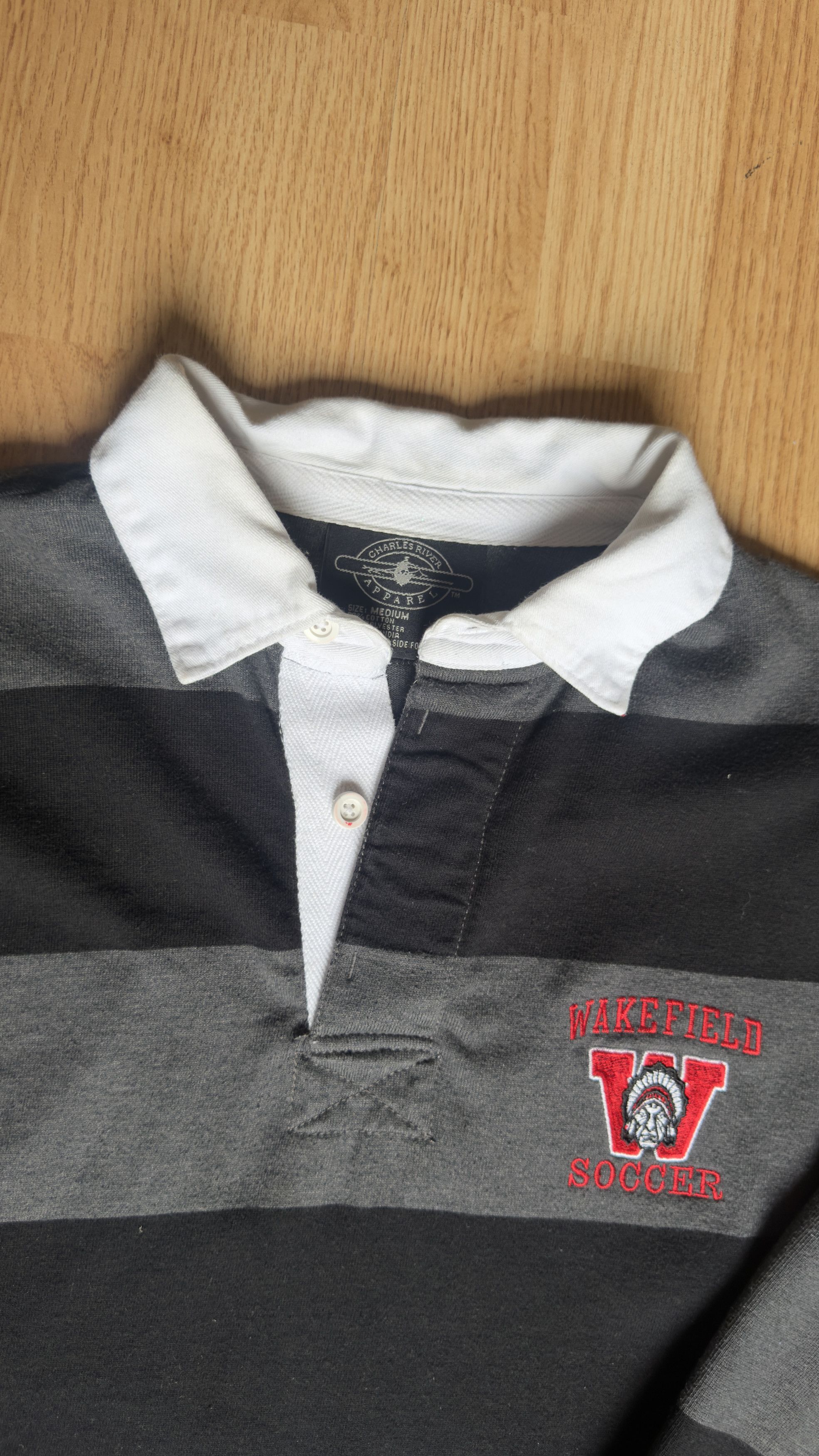 Vintage Rugby Tee Size US L / EU 52-54 / 3 - 2 Thumbnail