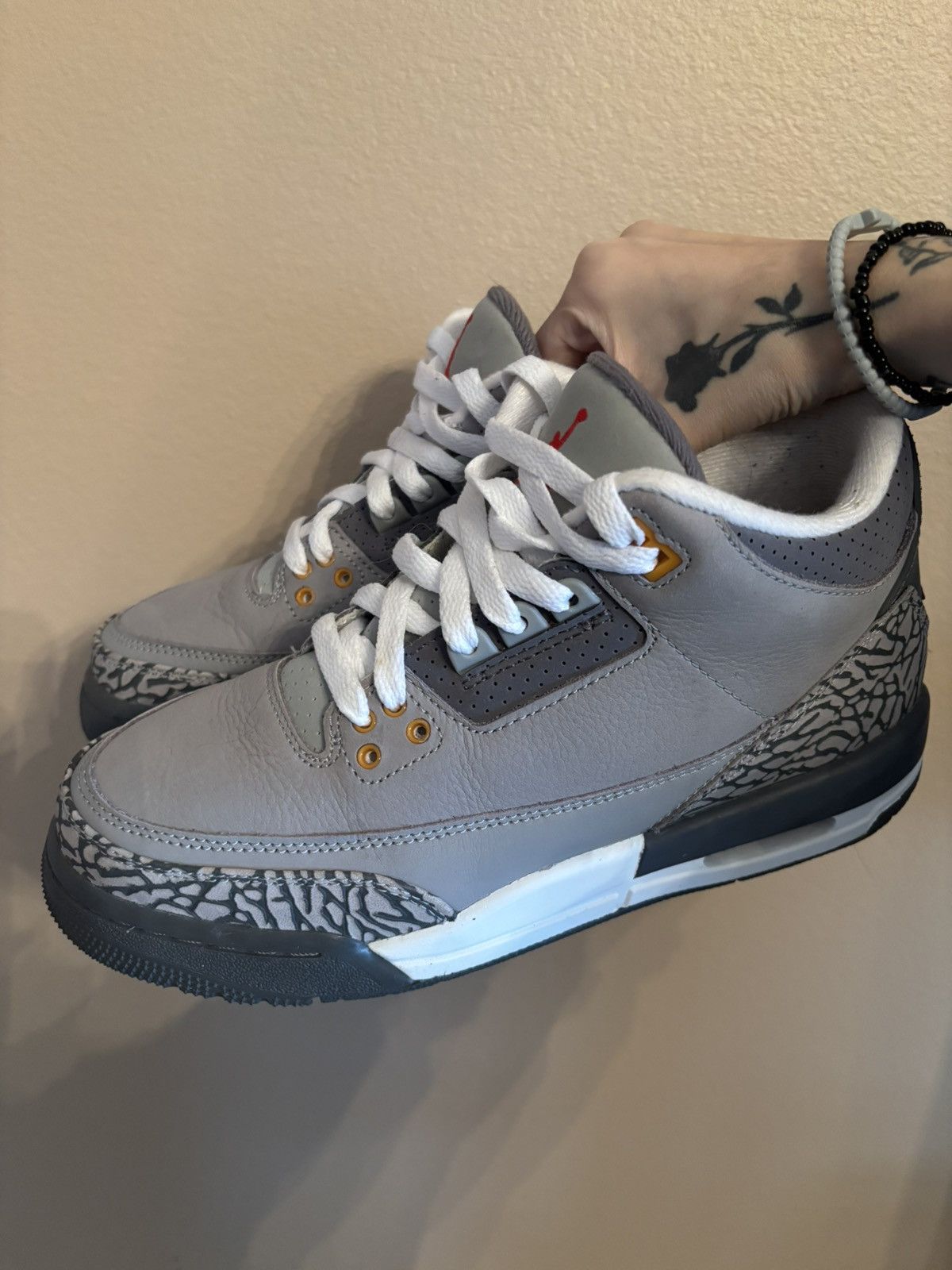 Jordan Brand Air Jordan 3 Retro GS 'Cool Grey' 2021 Size US 6.5 / EU 39-40 - 6 Thumbnail