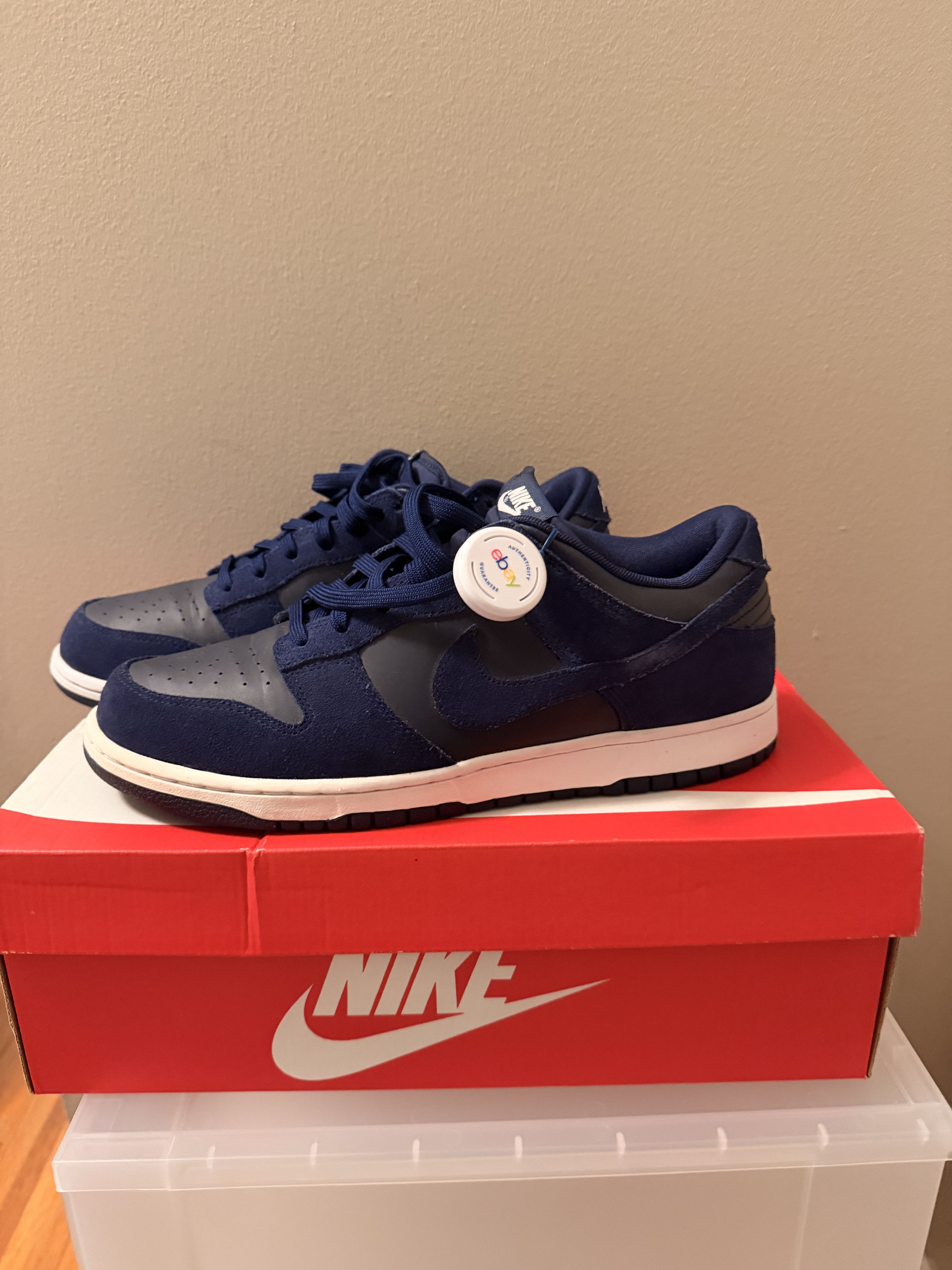 Nike Nike Dunk Low Binary Blue Size US 10.5 / EU 43-44 - 2 Thumbnail