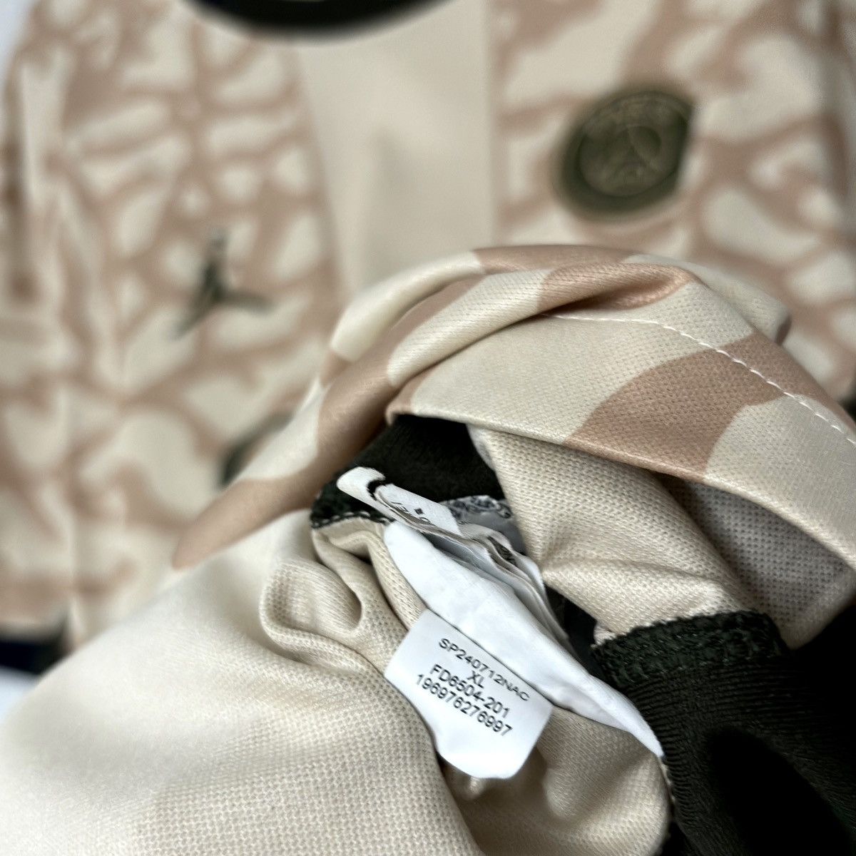 Jordan Brand × Nike 2023 2024 PSG Paris Nike Fourth Kit Soccer Jersey Shirt Top Size US XL / EU 56 / 4 - 7 Thumbnail