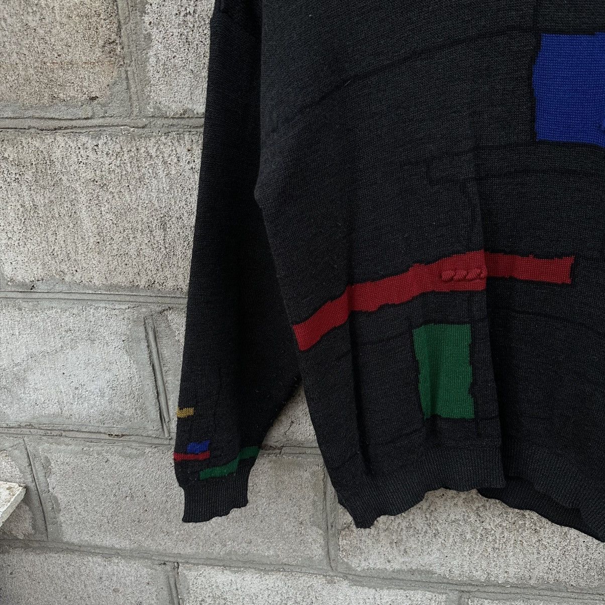 Aran Isles Knitwear Vintage Knit Abstractive Sweater Size 50 Old Money 00s USA Size US M / EU 48-50 / 2 - 6 Thumbnail