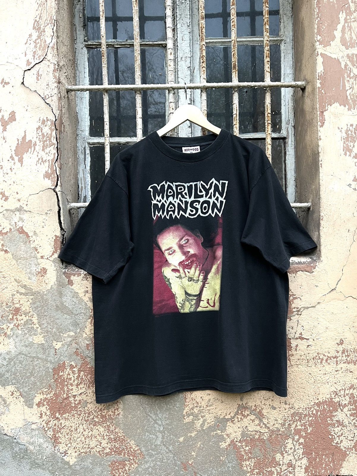 1994 Marilyn Manson I Am The God Of Fuck Vintage T Shirt XL