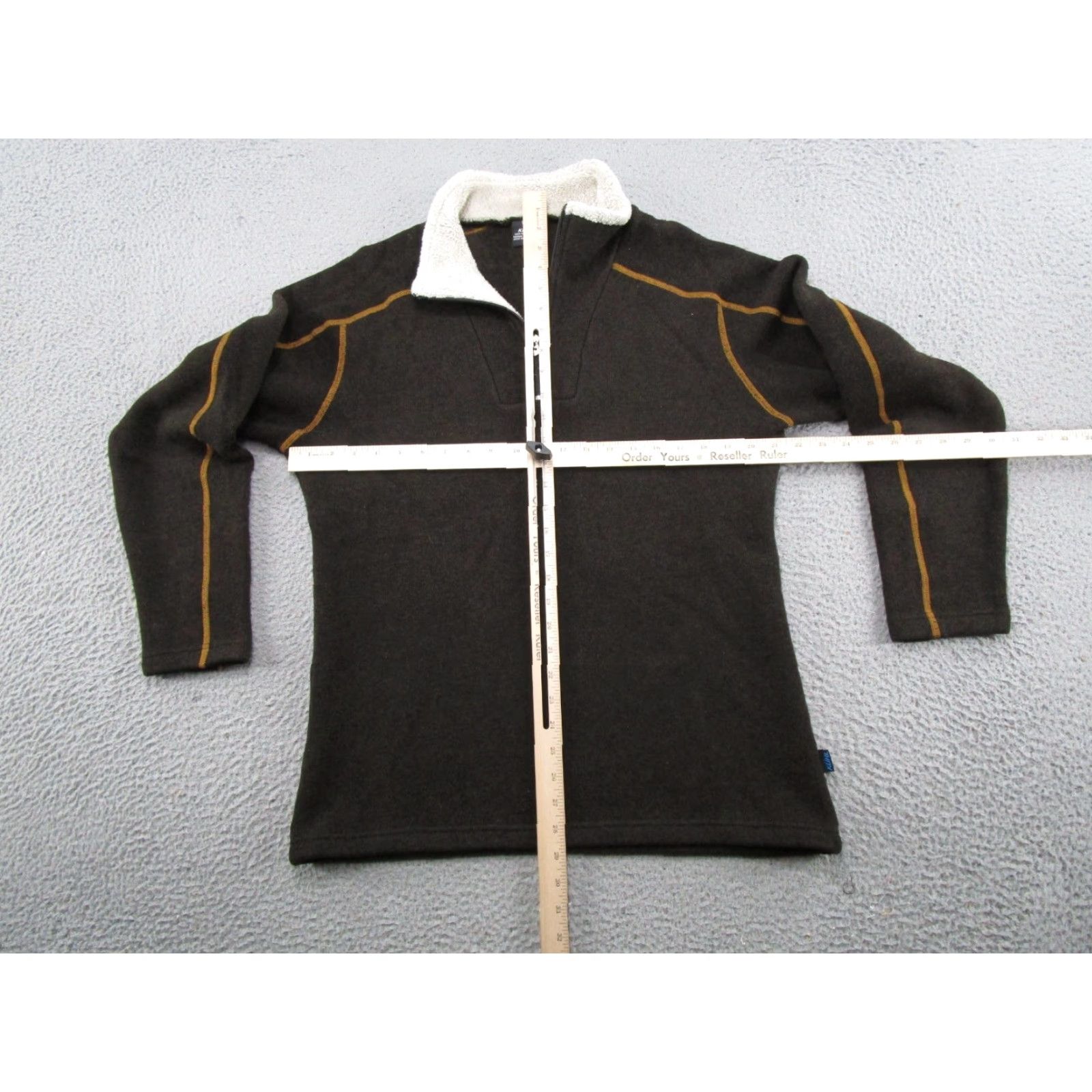 Vintage KUHL Europa Alfpaca Fleece Sherpa Sweater Men’s M 1/4 Zip Pullover Brown Outdoor Size US M / EU 48-50 / 2 - 5 Thumbnail