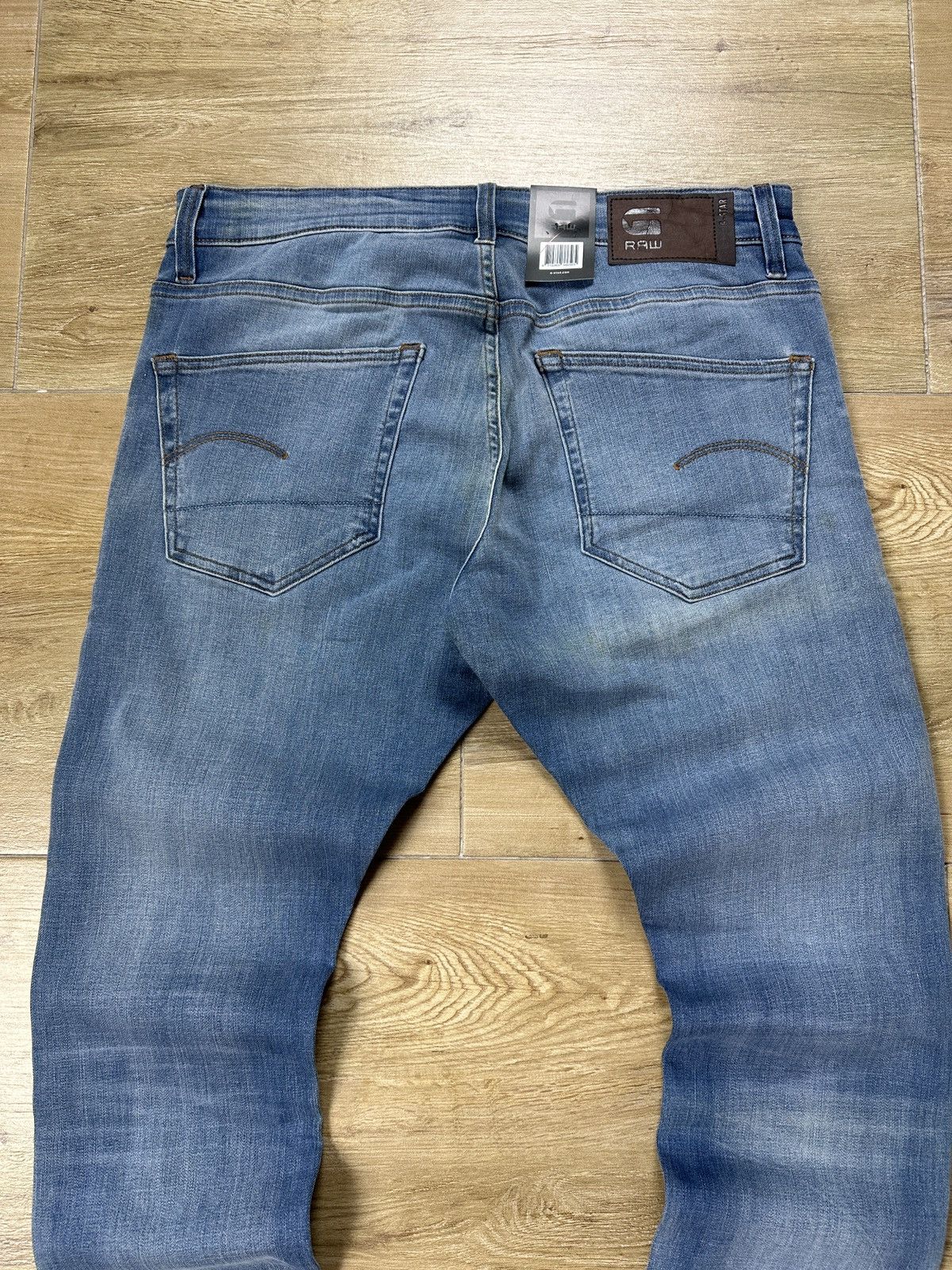 G-Star NEW🏷️ G-Star Raw 3301 Deconstructed Skinny Denim Jeans Size US 33 - 9 Thumbnail