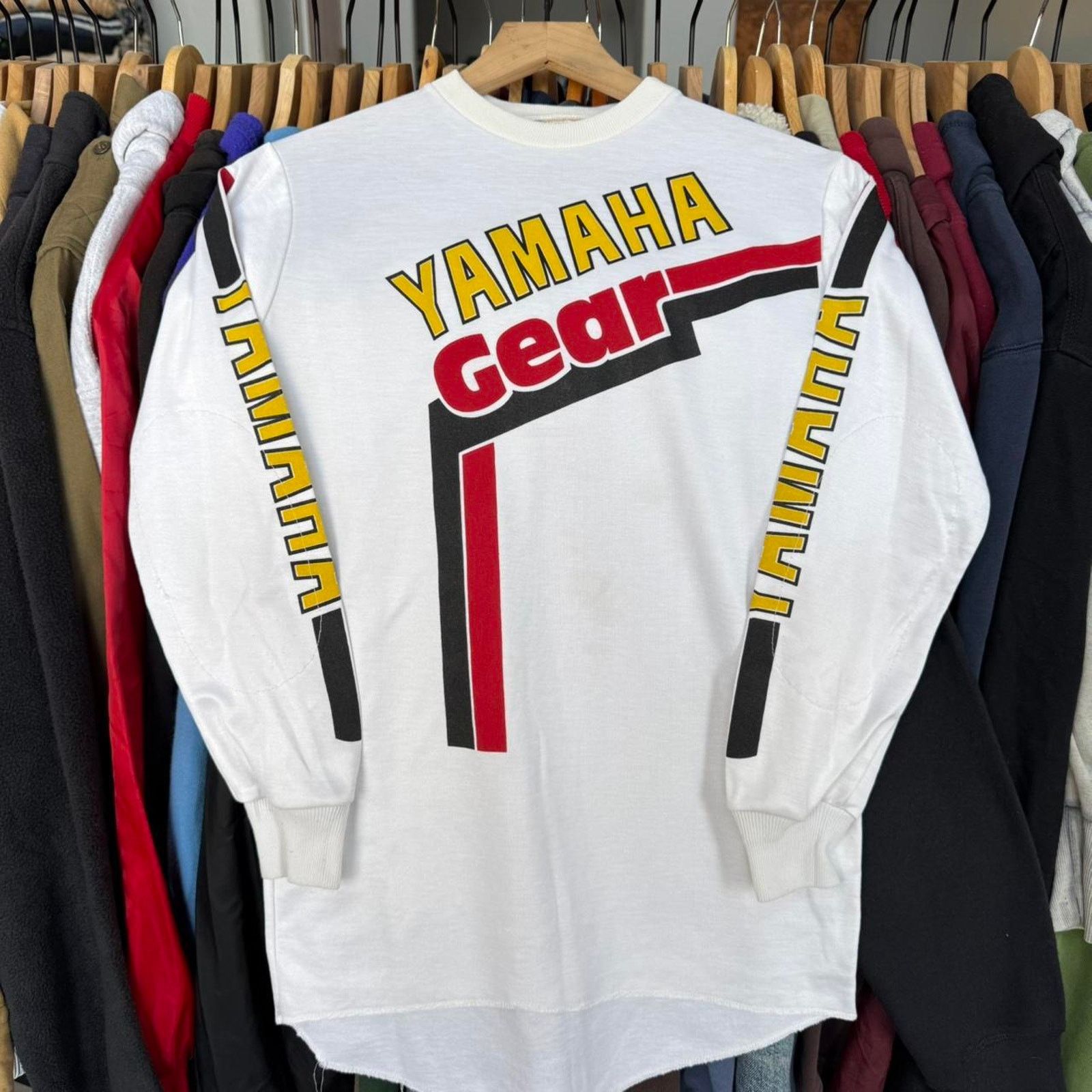 Other Vintage 70s or 80s Yamaha Motocross Jersey White Size US S / EU 44-46 / 1 - 1 Thumbnail