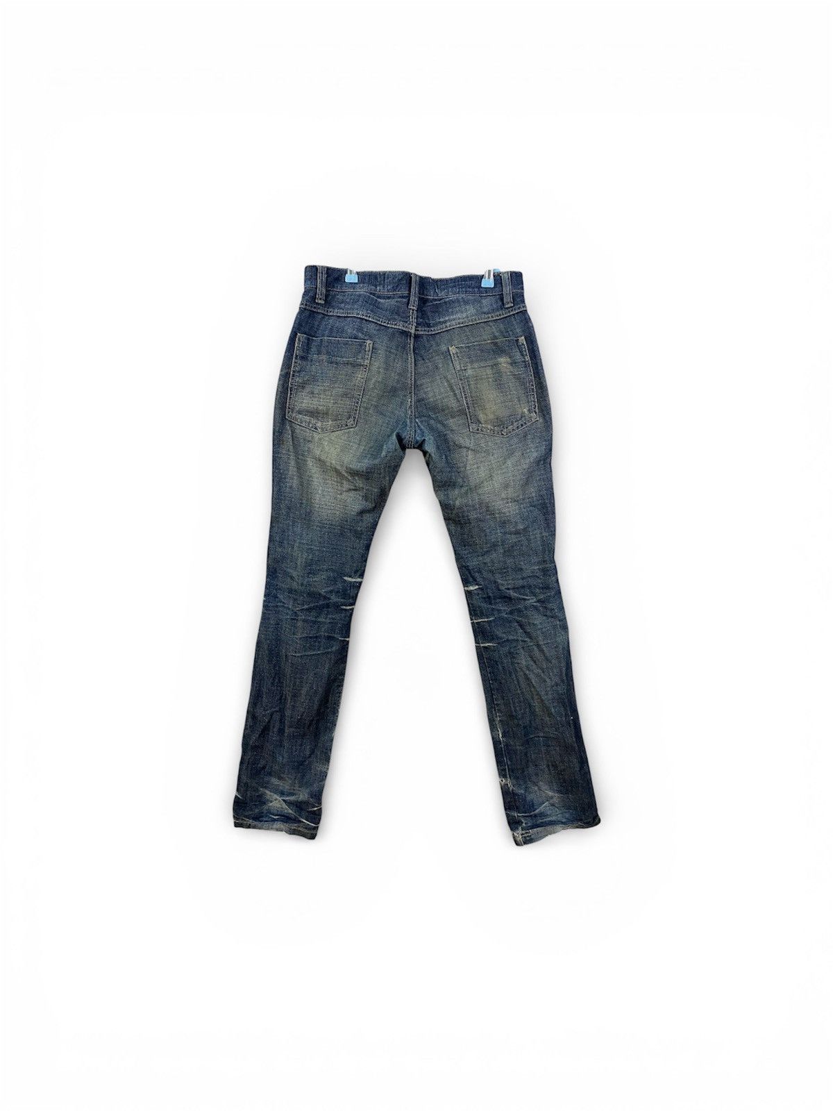 PPFM PPFM Distressed Jeans – VERY RARE ARCHIVE Size US 34 / EU 50 - 4 Thumbnail