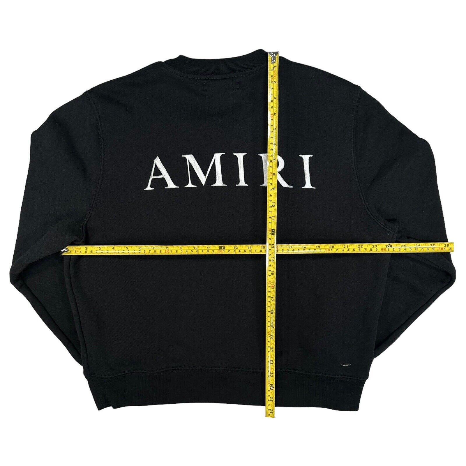 Amiri Amiri Size M Sweatshirt Black Bone Graphic Logo Oversized Size US M / EU 48-50 / 2 - 3 Thumbnail