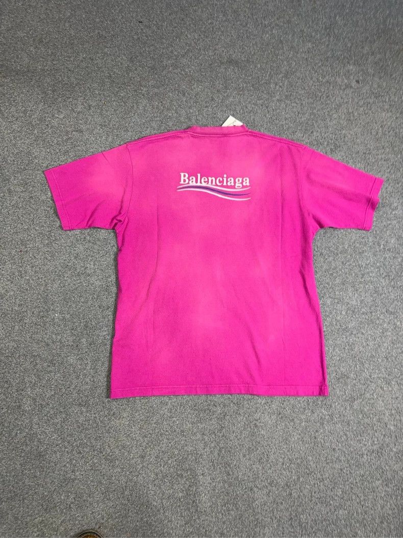 Other Balenciaga Embroidered Wave Short Sleeve Size US M / EU 48-50 / 2 - 2 Thumbnail