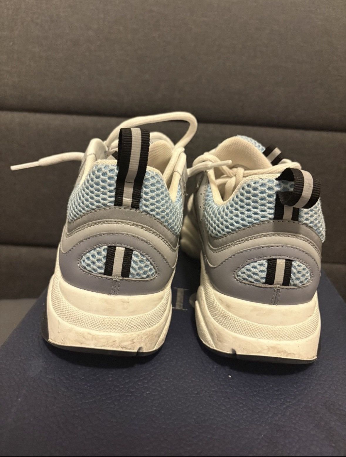 Dior Dior B22 ‘White Blue’ Size US 6.5 / EU 39-40 - 8 Thumbnail