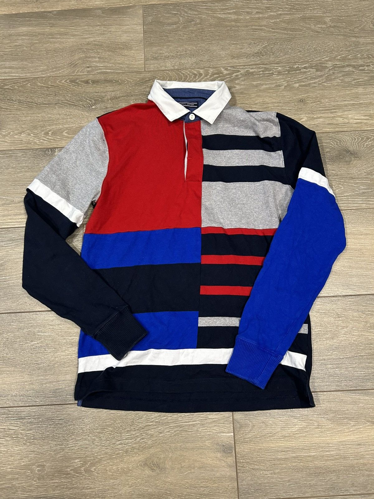 Tommy Hilfiger Tommy Hilfiger Collared Long Sleeve Size US L / EU 52-54 / 3 - 2 Thumbnail