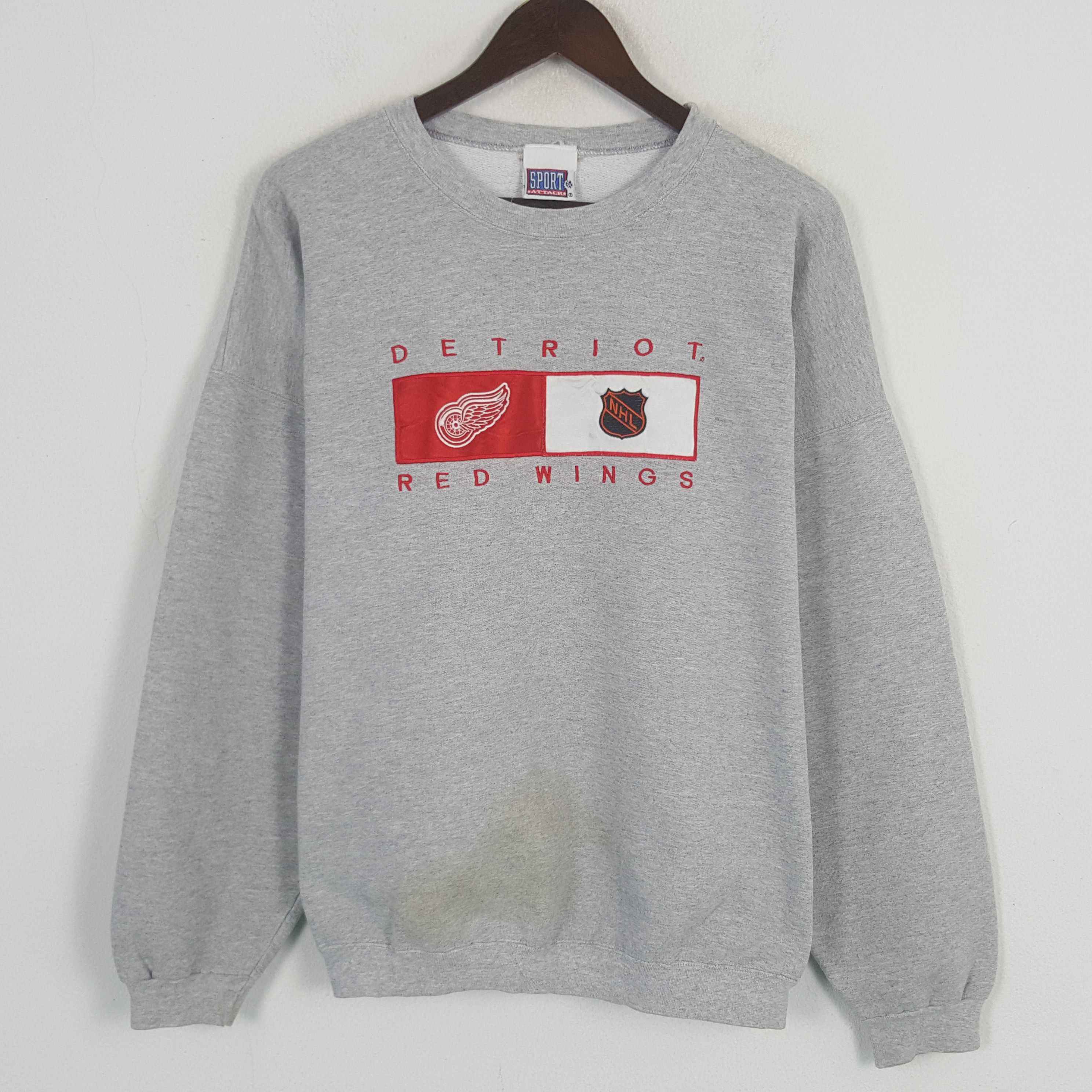 Vintage Vintage NHL Detriot Red Wings Sweatshirt Size US XL / EU 56 / 4 - 1 Thumbnail
