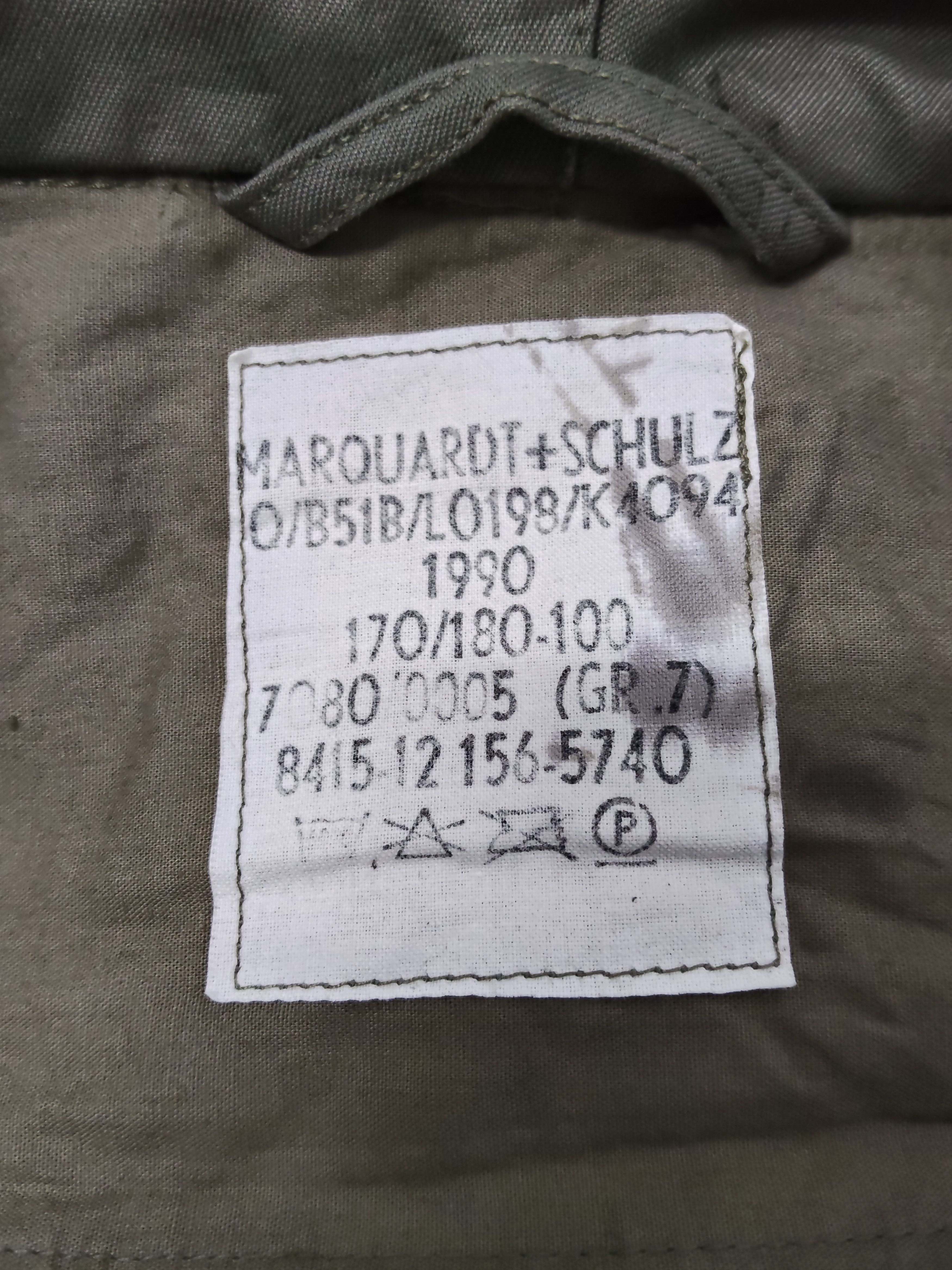 Vintage vintage 80s-90s german military jacket Size US L / EU 52-54 / 3 - 4 Thumbnail