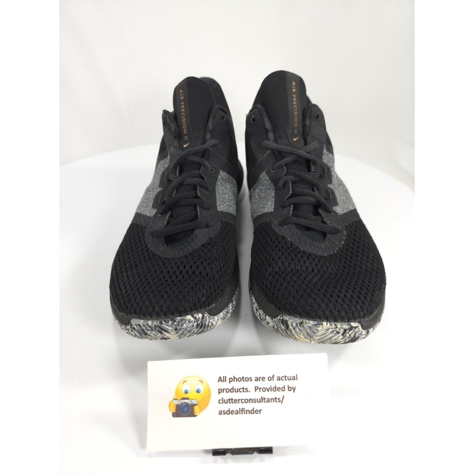 Nike Nike Air Precision II Shoe Mens Size 8 AA7069-090 Black Size US 8 / EU 41 - 2 Thumbnail