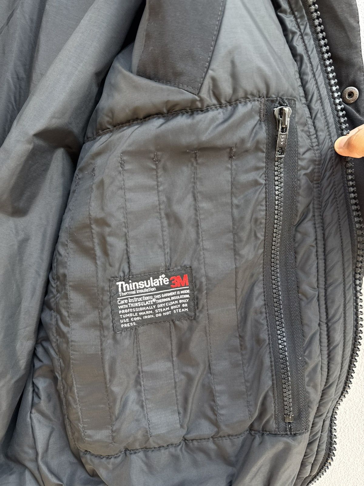 Vintage Vtg ALMAR Cargos Bomber Thinsulate Jacket like Issey miyake Size US L / EU 52-54 / 3 - 20 Thumbnail