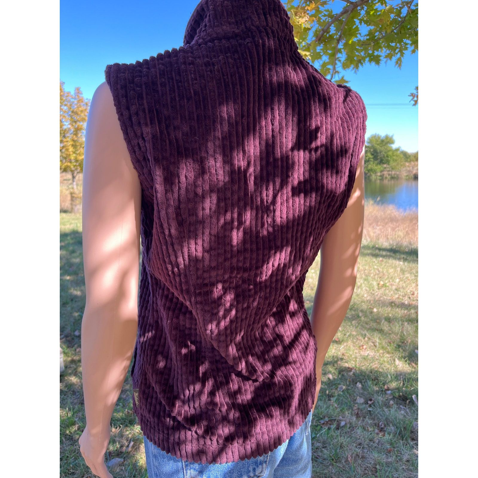 Other Cozy Corduroy Burgundy Woolrich Vest Size XS / US 0-2 / IT 36-38 - 5 Thumbnail