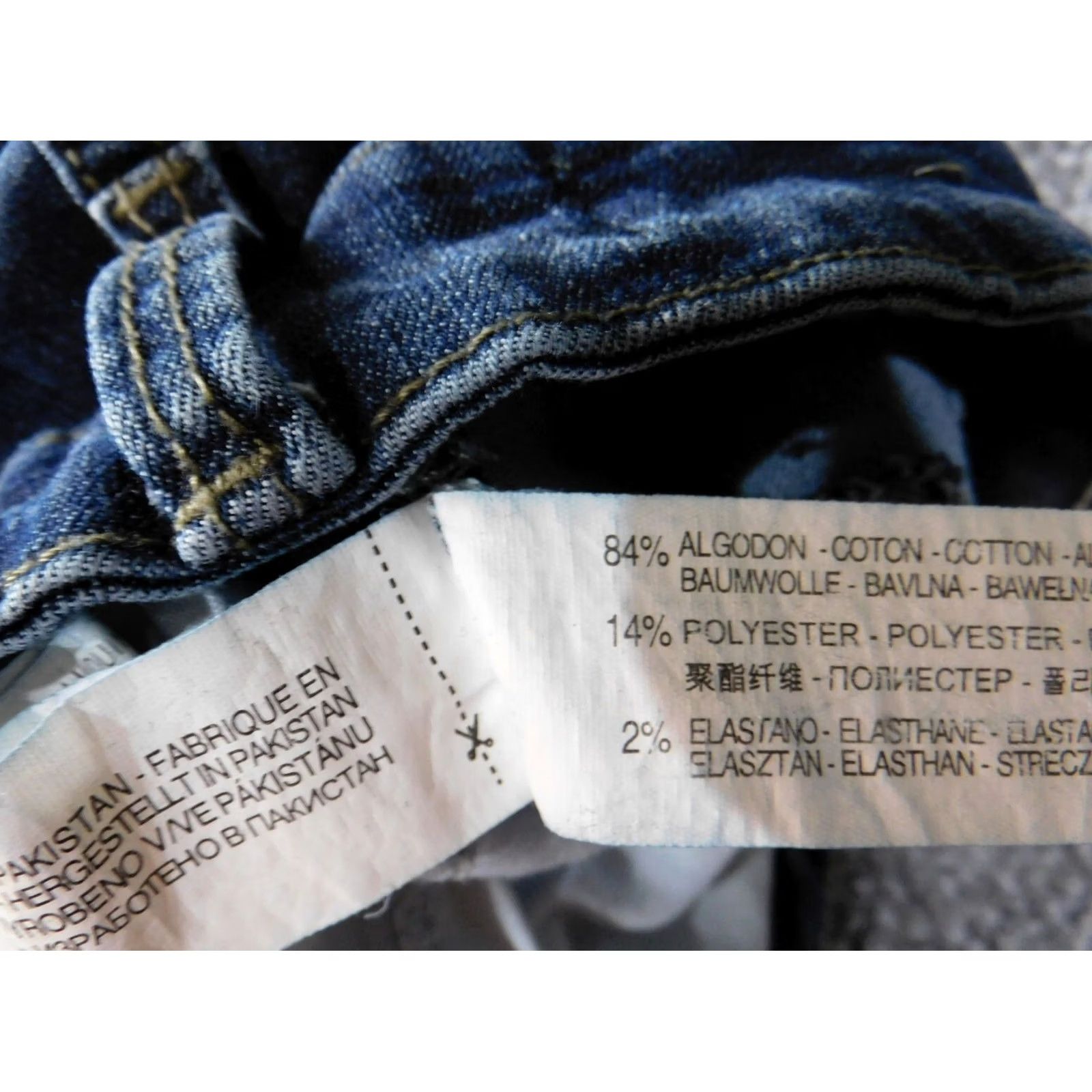 Zara Zara Jeans Womens 8 Denim Blue Straight Regular Zip 28in Inseam 30in Cotton Blend Spandex Zipper Stretch Jeans Women Regular Blue 8 Size 26" / US 2 / IT 38 - 5 Thumbnail