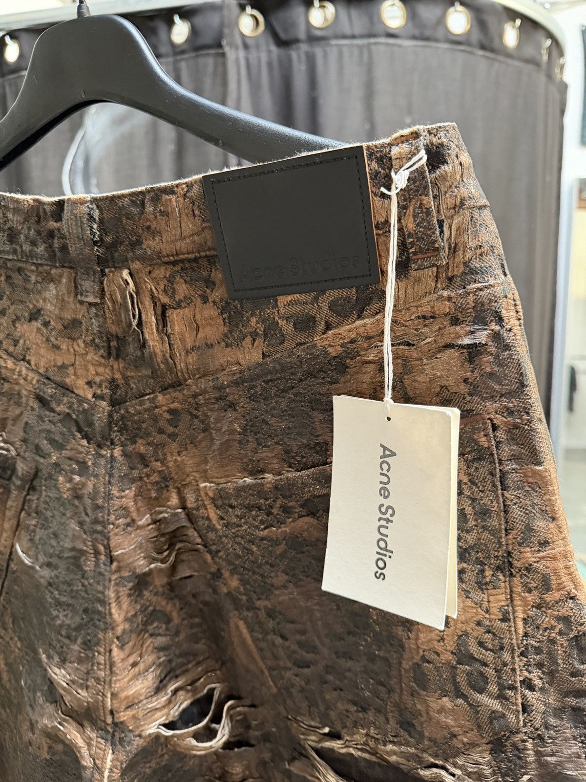 Acne Studios Acne Studios Monogram Distressed Denim Size US 30 / EU 46 - 5 Thumbnail