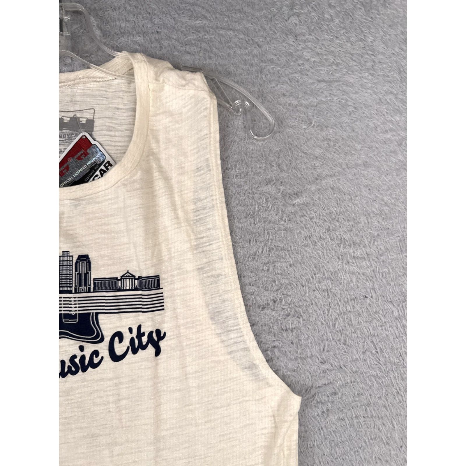 Vintage Music City Grand Prix Shirt Womens Extra Large Sleeveless Tank Top Rac Size XL / US 12-14 / IT 48-50 - 2 Thumbnail