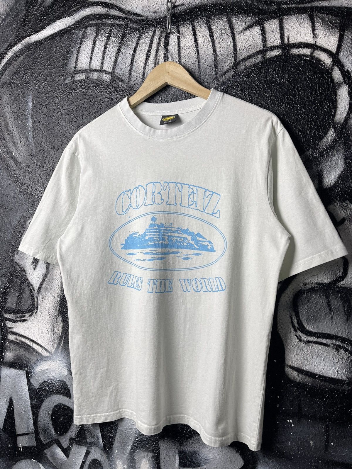 Corteiz Corteiz Alcatraz Football Jersey Navy Size Small