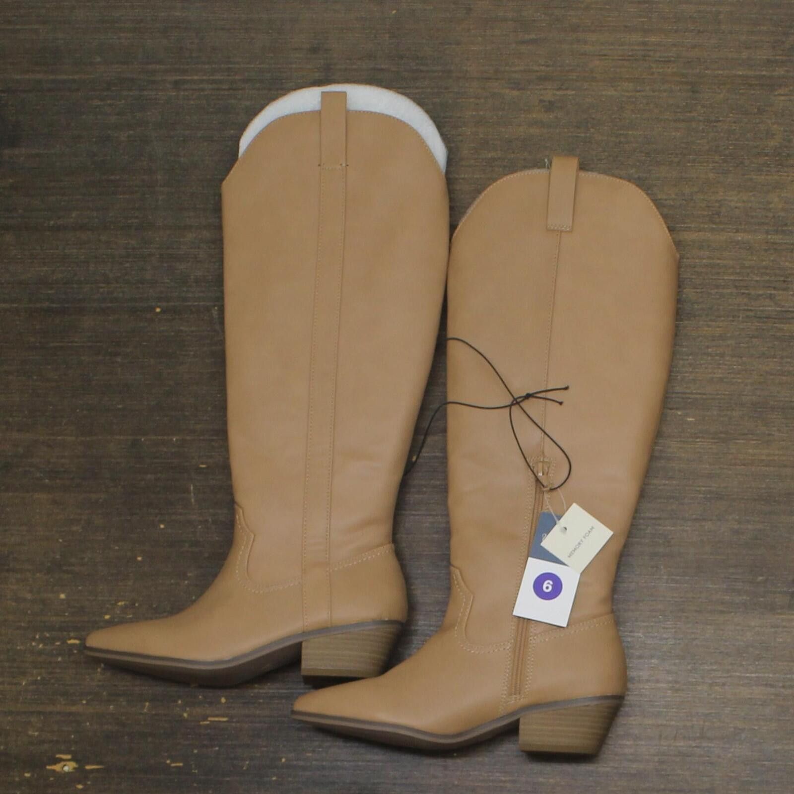 Other Universal Thread Western Boots 87929895 Light Brown 6m Size US 6 / IT 36 - 1 Thumbnail