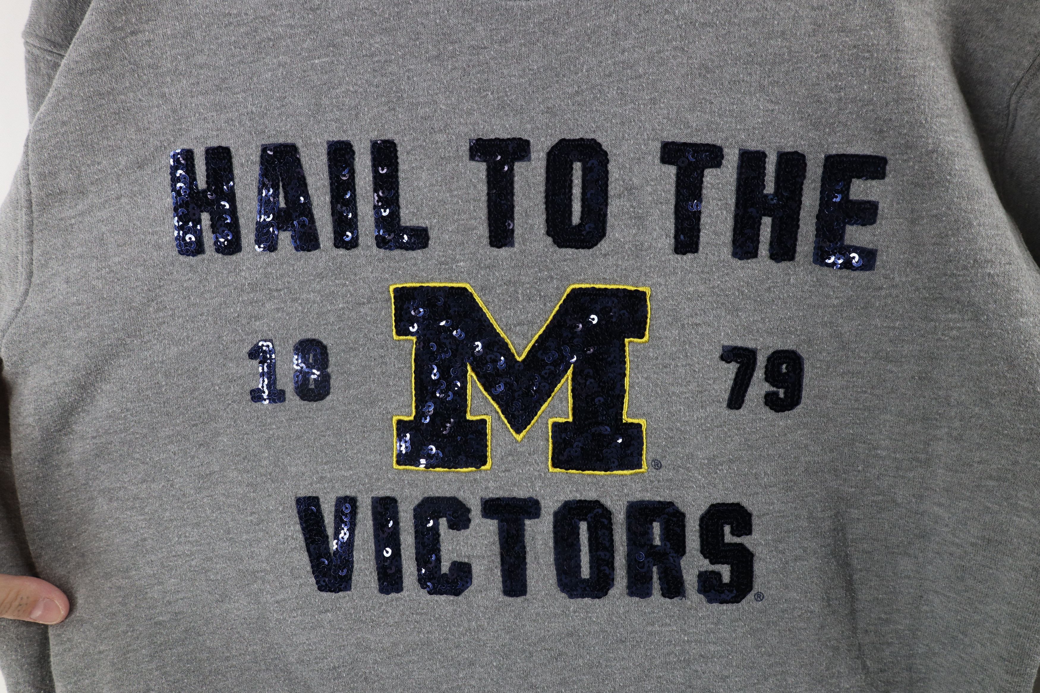 Pink × Vintage Pink Victorias Secret University of Michigan Sweatshirt Size S / US 4 / IT 40 - 6 Thumbnail