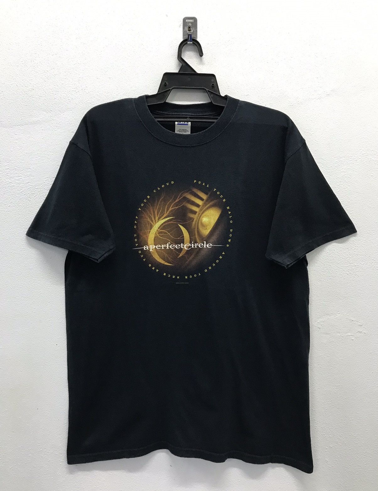 Anvil × Band Tees Vintage A Perfect Circle 2004 L T Shirt Black Size US L / EU 52-54 / 3 - 1 Thumbnail
