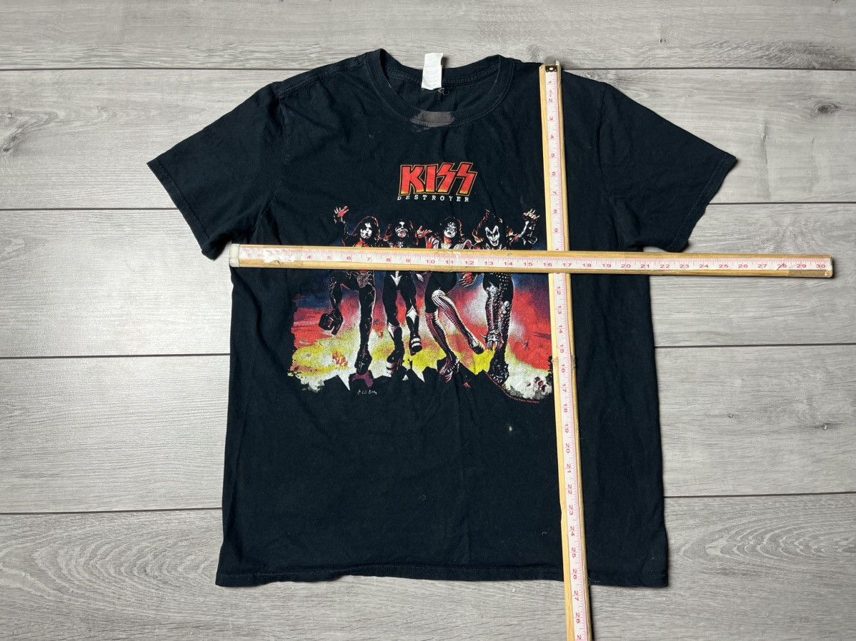 KISS Kiss destroyer tshirt rock band size Large Size US L / EU 52-54 / 3 - 6 Thumbnail